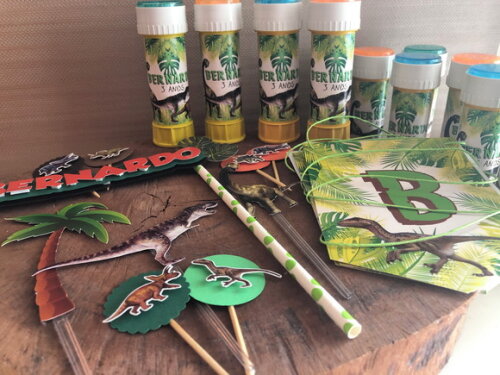 Kit Festa Dinossauro 34 peças