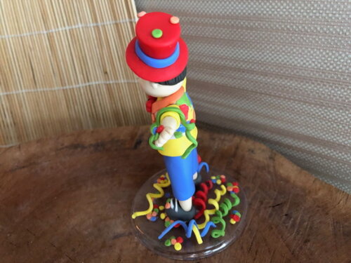 Topo de Bolo Carnaval biscuit
