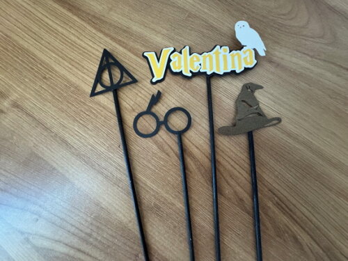 Topo de Bolo Harry Potter