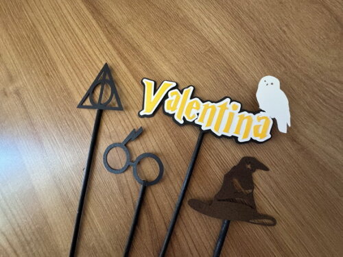 Topo de Bolo Harry Potter