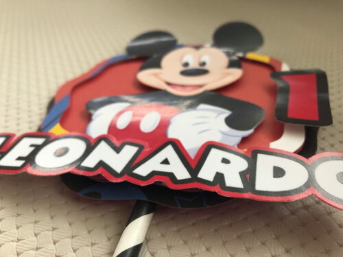 Topo de Bolo Mickey