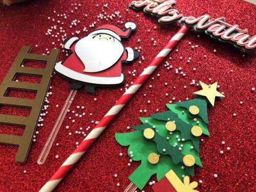 Topo de Bolo Natal