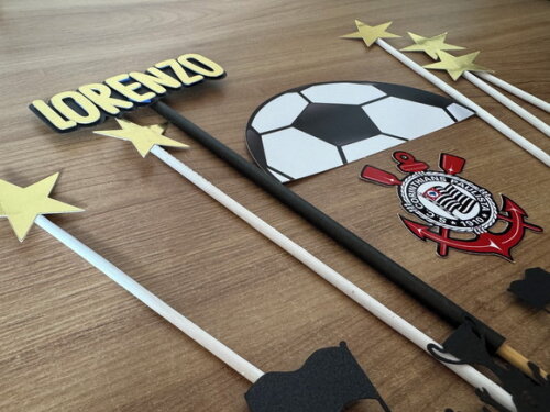 Topo de Bolo Time de Futebol