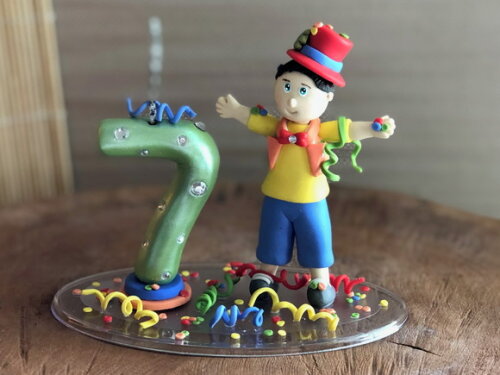 Topo Vela Carnaval Menino