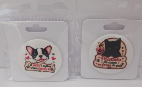 Imãs de Geladeira Pets
