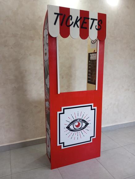 Barraca - Ticket - Bilheteria - Personalizada
