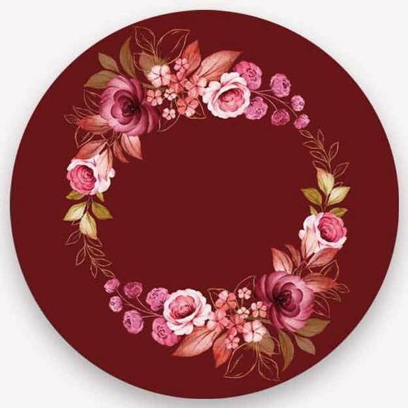 Capa de Sousplat Simples Tema Natal - 35cm