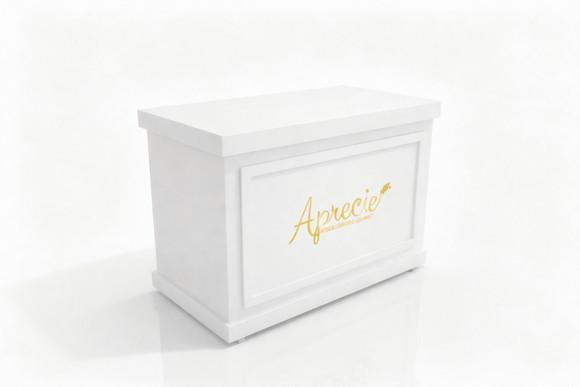 Carrinho Desmontável Branco 1m- Gourmet