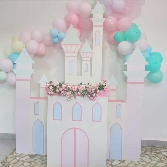 Castelo Princesas 3d - Madeira Compensada