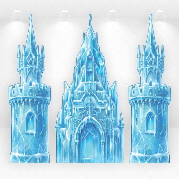 Cenário Display/totem Castelo Princesas Desmontável em mdf