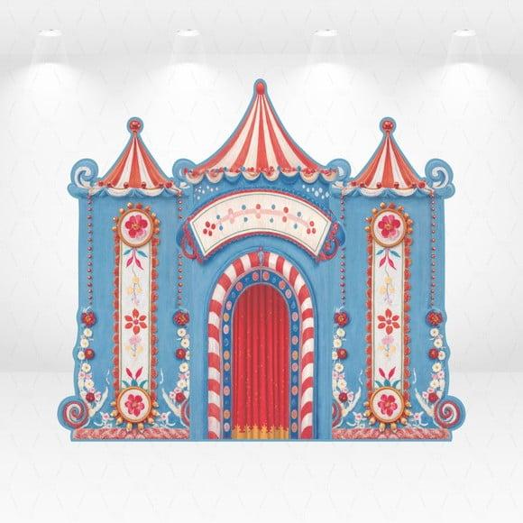Cenário Display/totem Circo Desmontável em mdf Adesivado