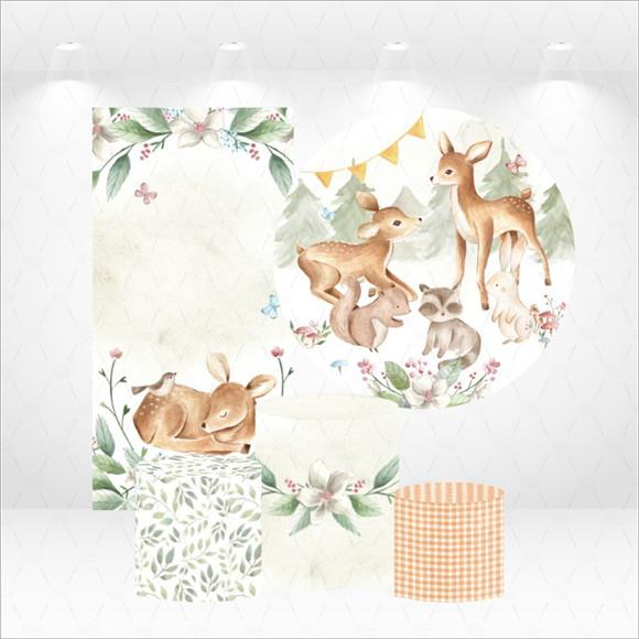 Conjunto De Capas Bosque Encantado