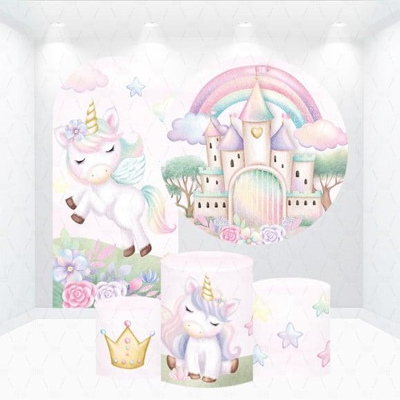Conjunto de Capas Castelo de Princesa Unicórnio