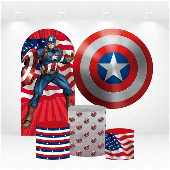 Conjunto De Capas Capitão América