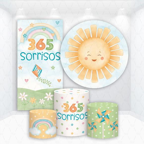 Conjunto de Capas de Painel e Cilindros 365 Sorrisos
