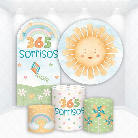 Conjunto de Capas de Painel e Cilindros 365 Sorrisos