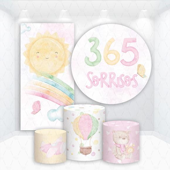 Conjunto de Capas de Painel e Cilindros 365 Sorrisos