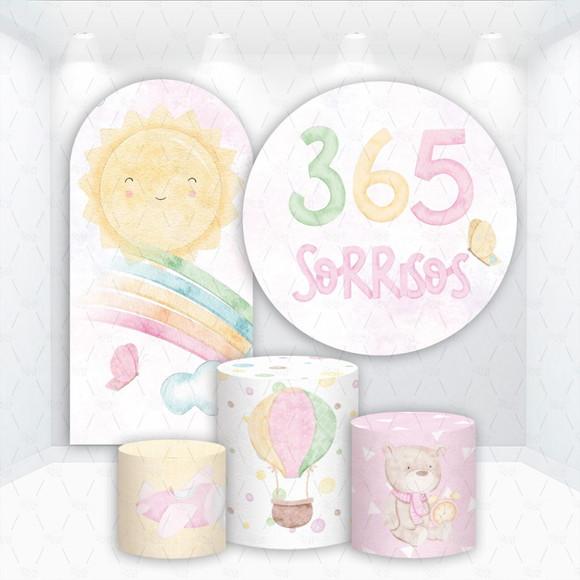 Conjunto de Capas de Painel e Cilindros 365 Sorrisos
