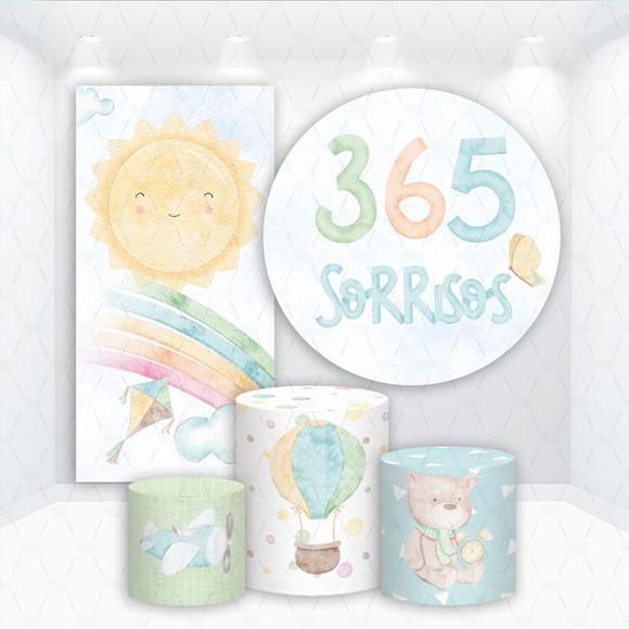 Conjunto de Capas de Painel e Cilindros 365 Sorrisos