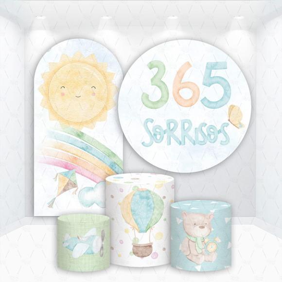 Conjunto de Capas de Painel e Cilindros 365 Sorrisos