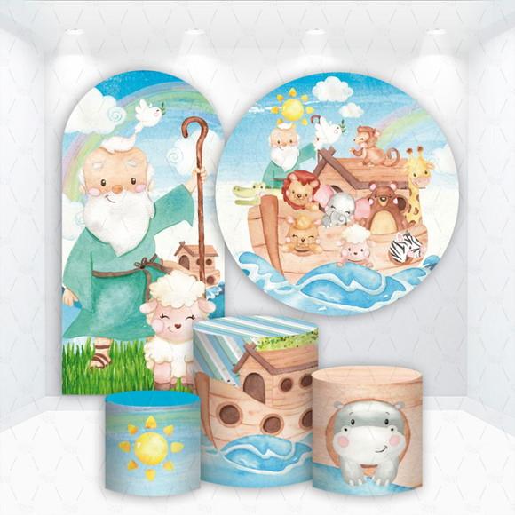 Conjunto de Capas de Painel e Cilindros Arca de Noé