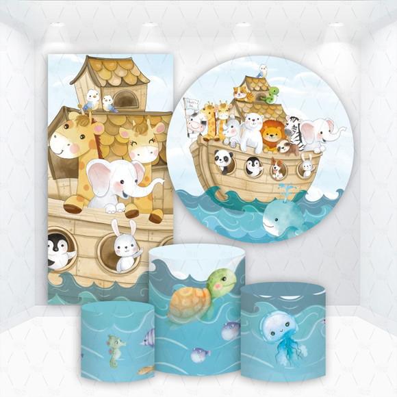 Conjunto de Capas de Painel e Cilindros Arca de Noé