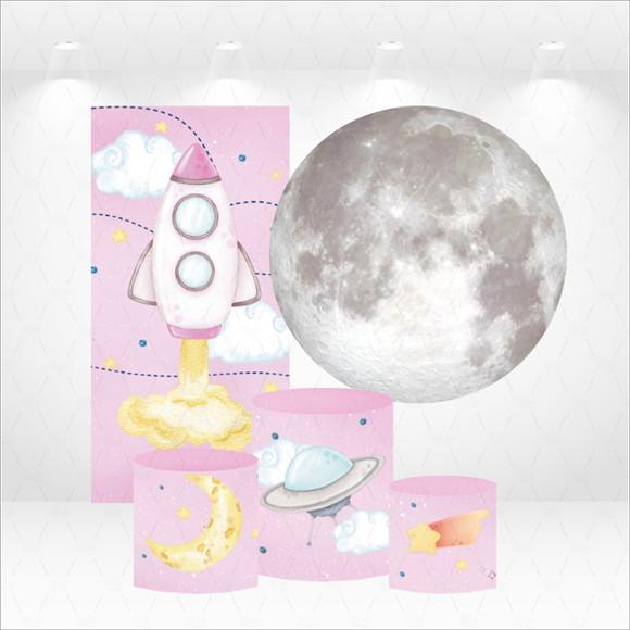 Conjunto de Capas de Painel e Cilindros Astronauta