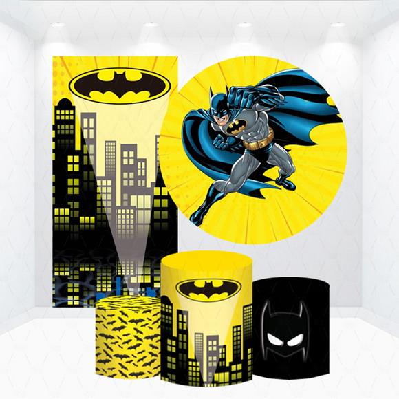 Conjunto de Capas de Painel e Cilindros Batman