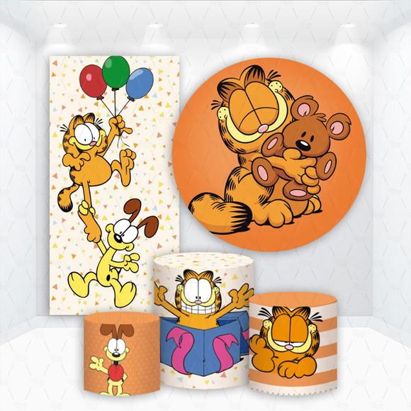 Conjunto de Capas de Painel e Cilindros Garfield