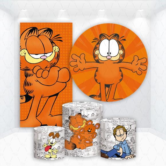 Conjunto de Capas de Painel e Cilindros Garfield