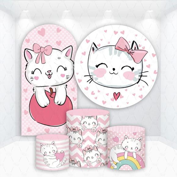 Conjunto de Capas de Painel e Cilindros Gatinha Pets