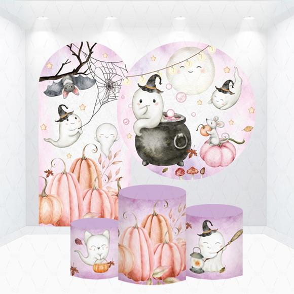 Conjunto de Capas de Painel e Cilindros Halloween