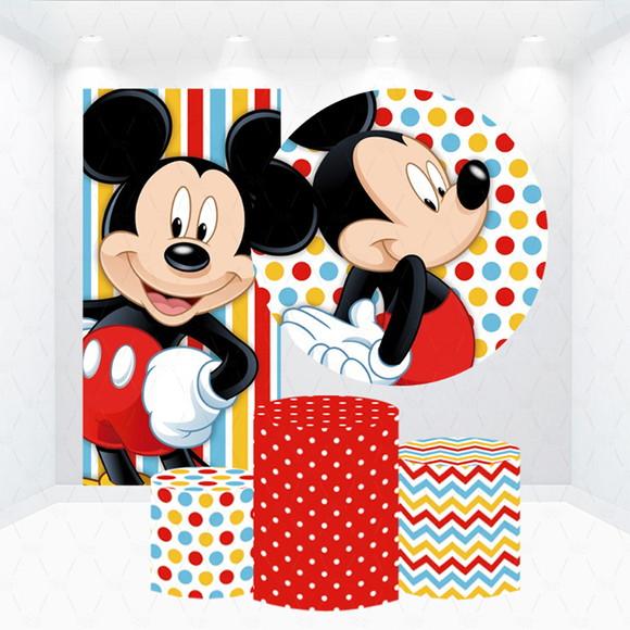 Conjunto de Capas de Painel e Cilindros Mickey