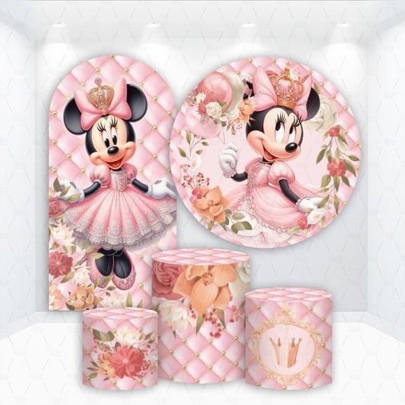 Conjunto de Capas de Painel e Cilindros Minnie Realeza