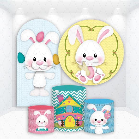 Conjunto de Capas de Painel e Cilindros Pascoa