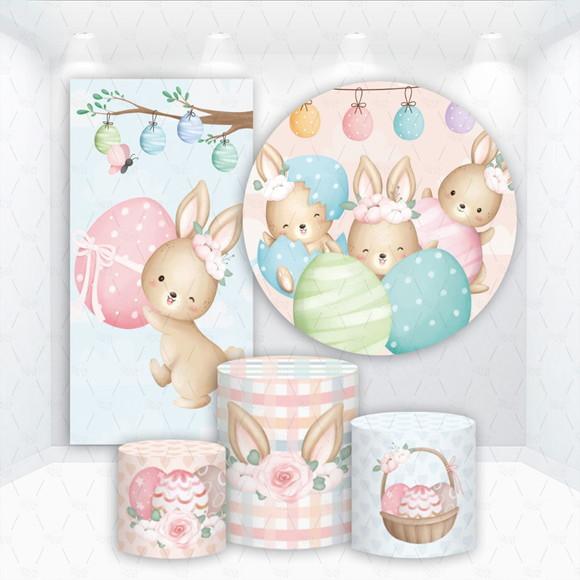 Conjunto de Capas de Painel e Cilindros Pascoa