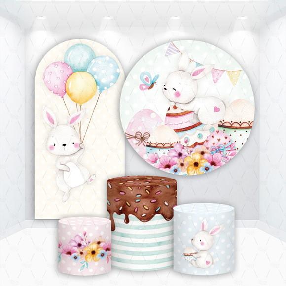 Conjunto de Capas de Painel e Cilindros Pascoa