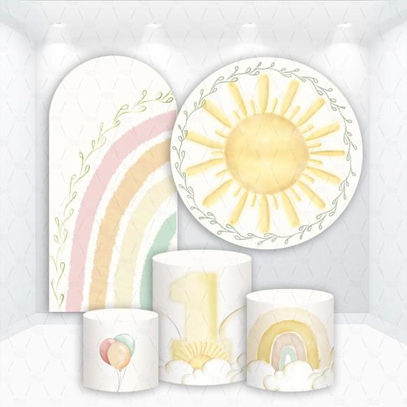 Conjunto de Capas de Painel e Cilindros Raio de Sol