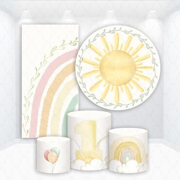 Conjunto de Capas de Painel e Cilindros Raio de Sol