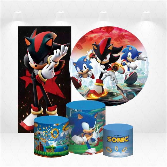 Conjunto de Capas de Painel e Cilindros Sonic Shadow