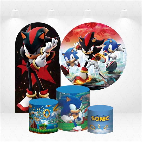 Conjunto de Capas de Painel e Cilindros Sonic Shadow