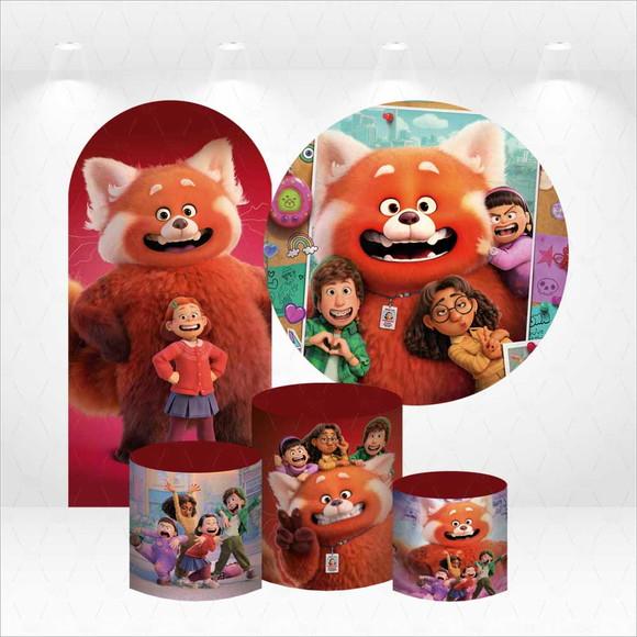 Conjunto de Capas de Painel e Cilindros Turning Red
