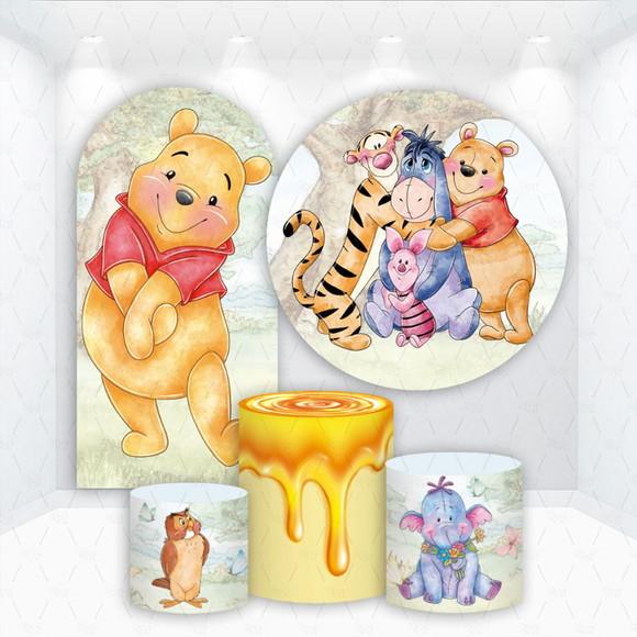 Conjunto de Capas de Painel e Cilindros Ursinho Pooh