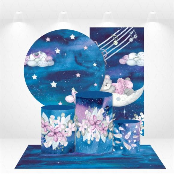 Conjunto De Capas De Painel E Cilindros Ursinha