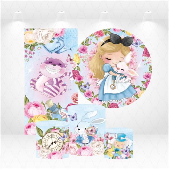 Conjunto de Capas Painel e Cilindros Alice