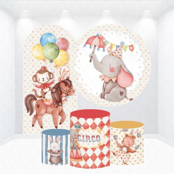 Conjunto de Capas Painel e Cilindros Circo