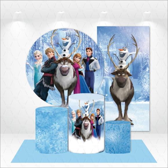 Conjunto de Capas Painel e Cilindros Frozen