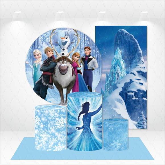 Conjunto de Capas Painel e Cilindros Frozen