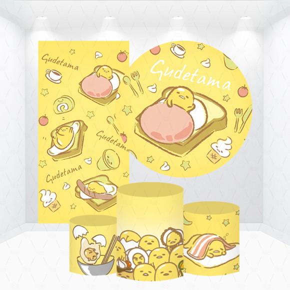 Conjunto de Capas Painel e Cilindros Gudetama