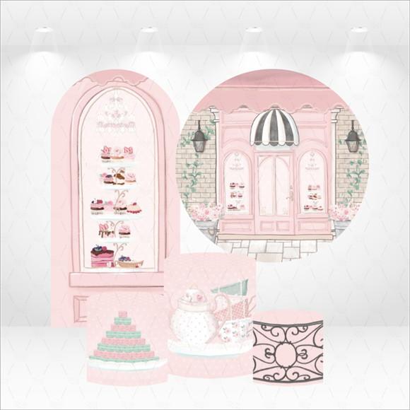 Conjunto de Capas Painel e Cilindros Patisserie